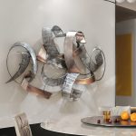 Tranh hoa sắt treo tường CD1666