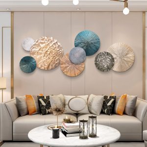 Tranh phù điêu bằng kim loại CD1716