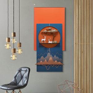 Tranh phù điêu decor nội thất CD1695