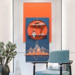 Tranh phù điêu decor nội thất CD1695