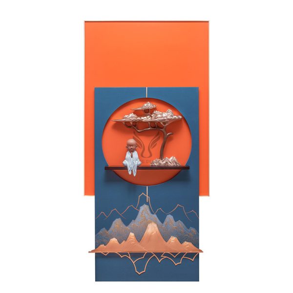 Tranh phù điêu decor nội thất CD1695