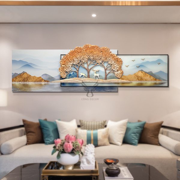 Tranh phù điêu hiện đại CD1726