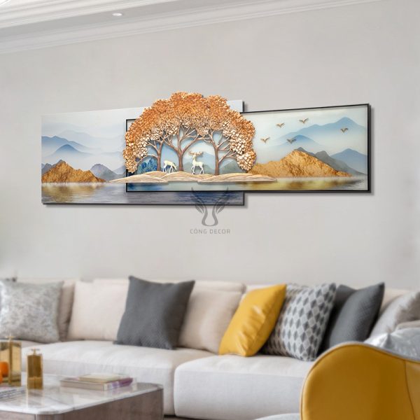 Tranh phù điêu hiện đại CD1726