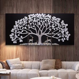 Tranh phù điêu hình chiếc cây CD1719