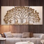 Tranh phù điêu hình chiếc cây CD1719