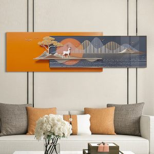 Tranh phù điêu trang trí nội thất decor CD1730