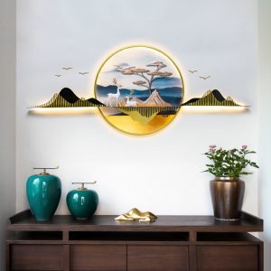 Tranh phù điêu trang trí phòng khách CD1684