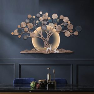 Tranh phù điêu trang trí phòng khách CD1737
