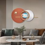 Tranh phù điêu treo kết hợp đèn led CD1675