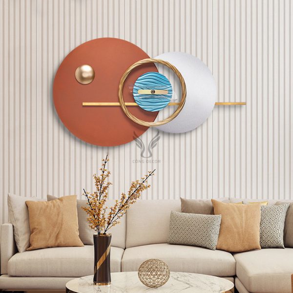 Tranh phù điêu treo kết hợp đèn led CD1675