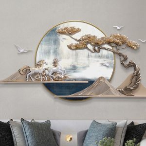 Tranh phù điêu treo tường Hà Nội CD1713