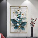 Tranh sắt decor treo tường hình hoa CD1583