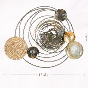 Tranh sắt treo tường Hồ Chí Minh CD1576