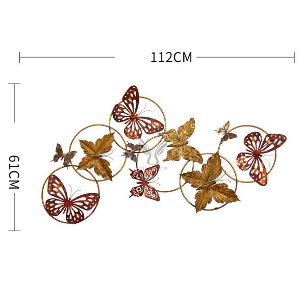 Tranh sắt treo tường Hồ Chí Minh CD1662