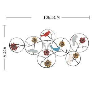 Tranh sắt treo tường Hồ Chí Minh CD1662