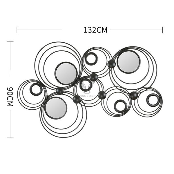 Tranh sắt treo tường Hà Nội CD1633