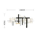 Tranh sắt treo tường nghệ thuật CD1605