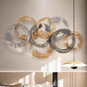 Tranh sắt treo tường phòng ngủ CD1594
