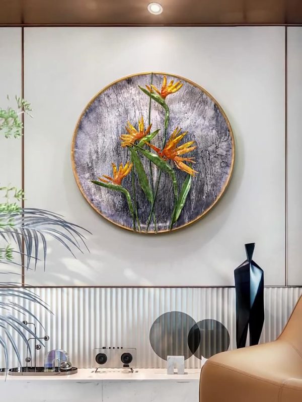 Tranh sắt treo tường phòng ngủ CD1620