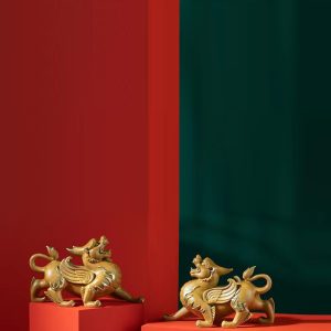Tượng Tỳ Hưu bằng đồng làm quà tặng CD2002