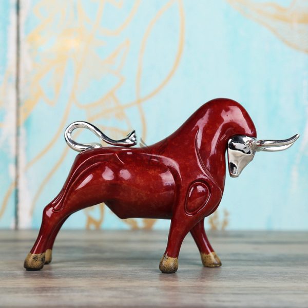 Tượng bò tót Red Bull CD3181