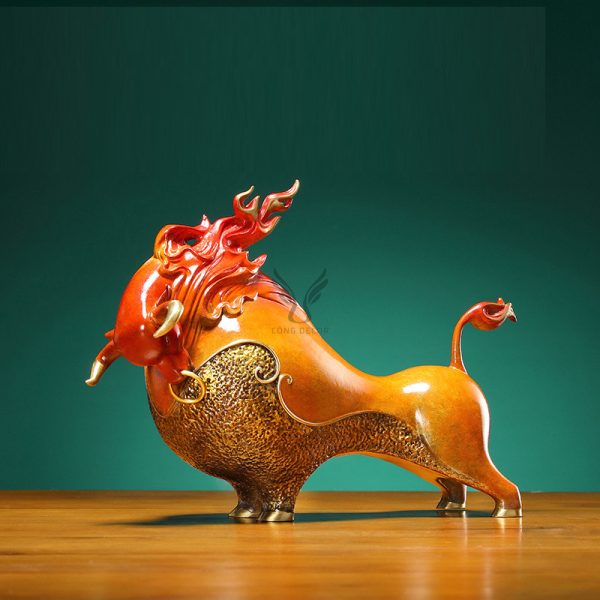 Tượng bò tót cao cấp CD1866