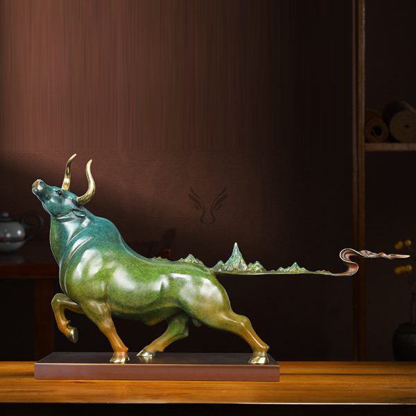 Tượng bò tót cao cấp CD1915
