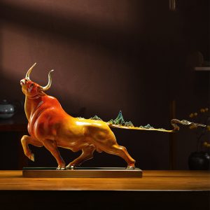 Tượng bò tót cao cấp CD1915
