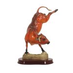 Tượng bò tót đồng CD3129