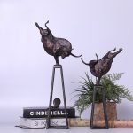 Tượng bò tót sáng tạo CD3187