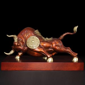 Tượng bò tót tài chính mẫu mới CD3073