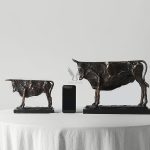 Tượng bò tót decor CD3190