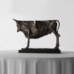Tượng bò tót decor CD3190