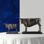 Tượng bò tót decor CD3190