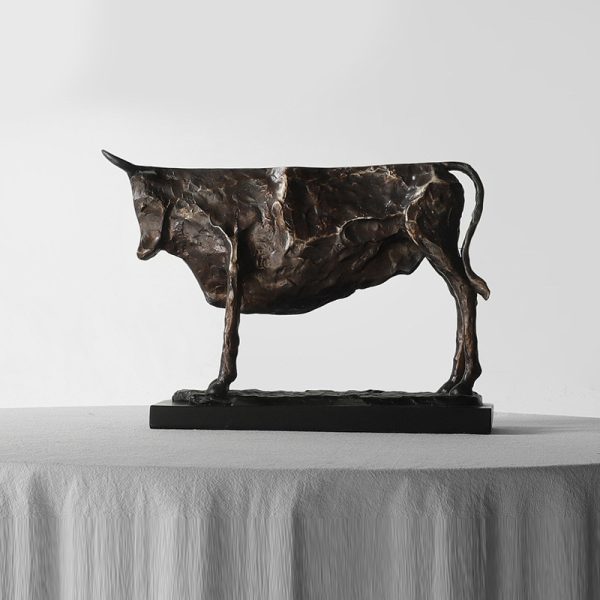 Tượng bò tót decor CD3190