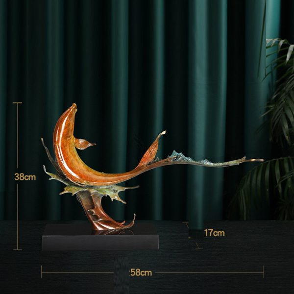 Tượng cá đẹp CD1880
