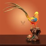 Tượng chim đồng trang trí CD3107