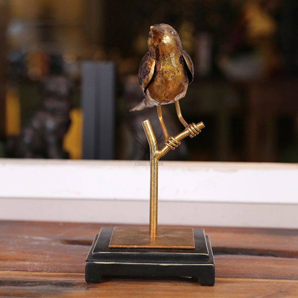 Tượng chim sẻ decor CD3144