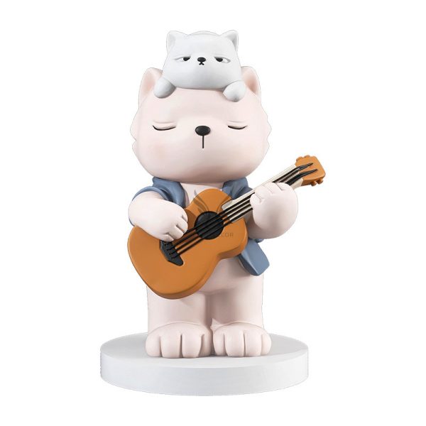Tượng chú gấu đánh đàn CD1498