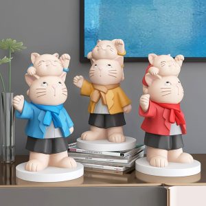 Tượng chú mèo trang trí CD1526