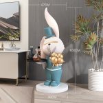 Tượng chú thỏ bồi bàn CD1461