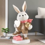 Tượng chú thỏ cao bồi CD1471