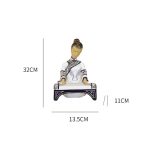 Tượng cô gái Trung Hoa trang trí nội thất CD3163