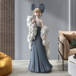 Tượng cô gái để sàn xinh đẹp CD1495
