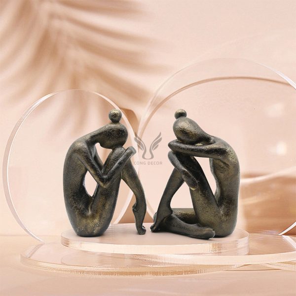 Tượng cô gái tập Yoga CD3209