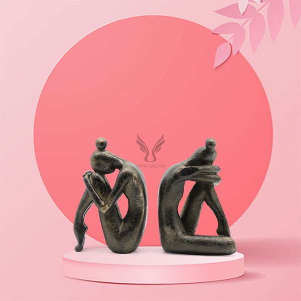 Tượng cô gái tập Yoga CD3209