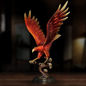 Tượng đại bàng decor bằng đồng CD3084