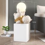Tượng để sàn chú gấu tinh nghịch CD1516