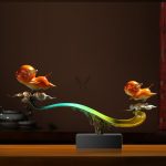 Tượng đôi lợn cao cấp CD1869
