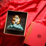 Tượng hổ ngồi trên mây đẹp CD1920